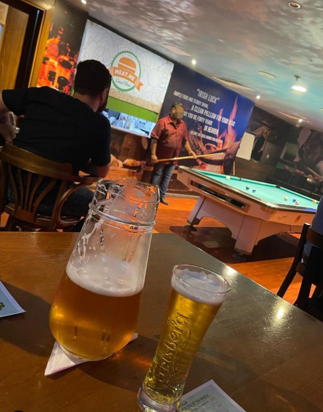 The Irish Pub in Qatar promises beer, pool, and the 'perfect pint of Guinness'