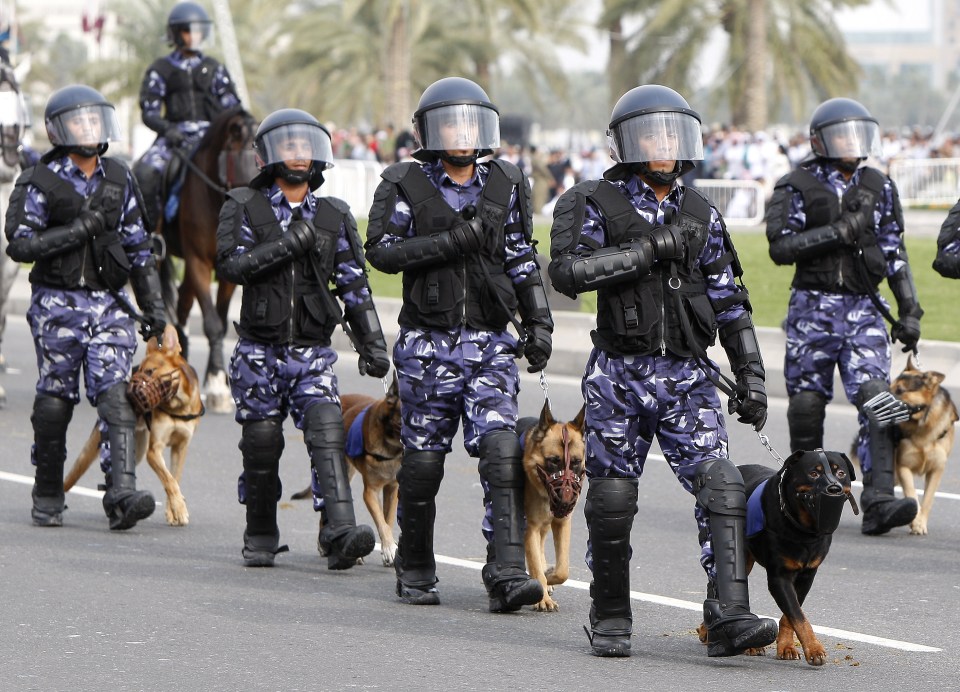 Qatari police will be on hand to keep order and enforce the nation's laws