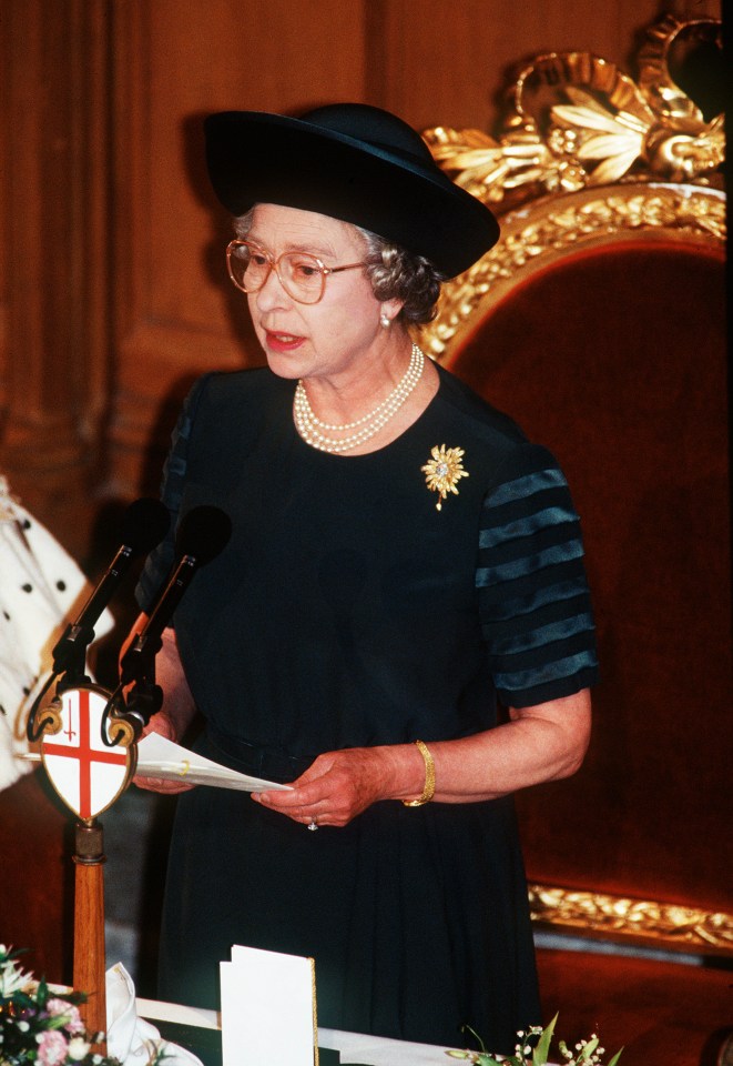 Four days after the blaze the Queen said her famous speech