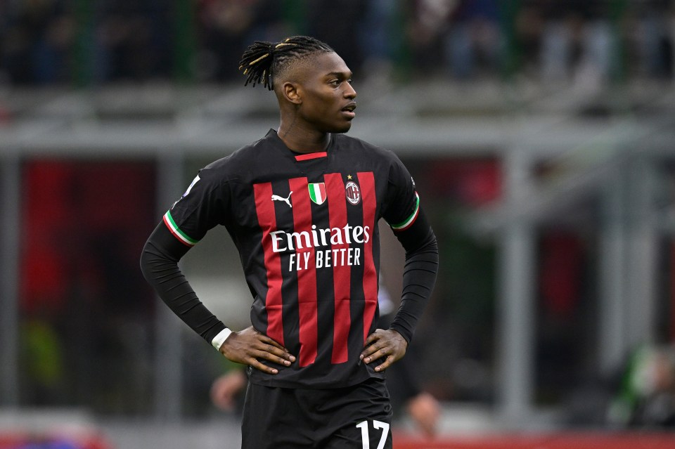 Leao failed to impress in Milan's two games against Chelsea in the Champions League