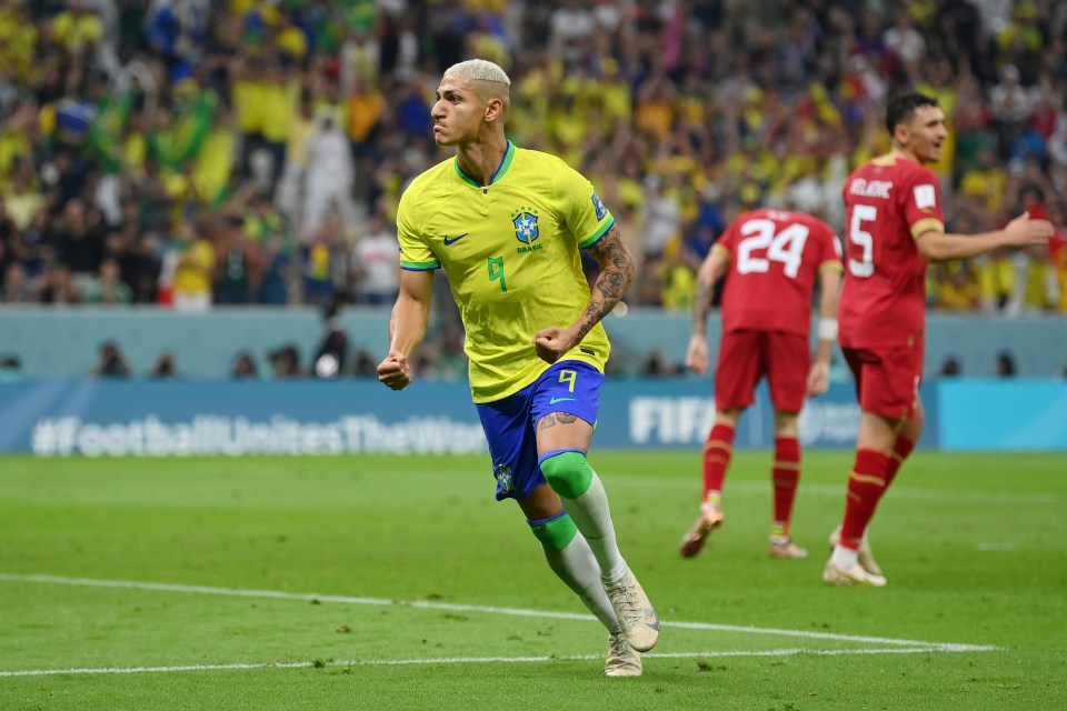 Richarlison hails his opener as Brazil finally beak down Serbia in Doha