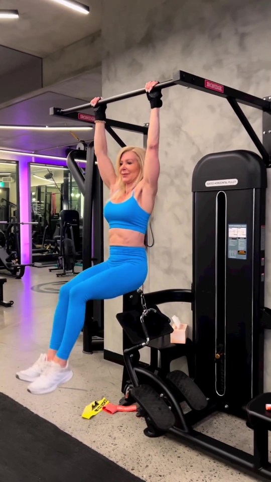 She regularly shares workout videos and fitness tips with her legion of followers