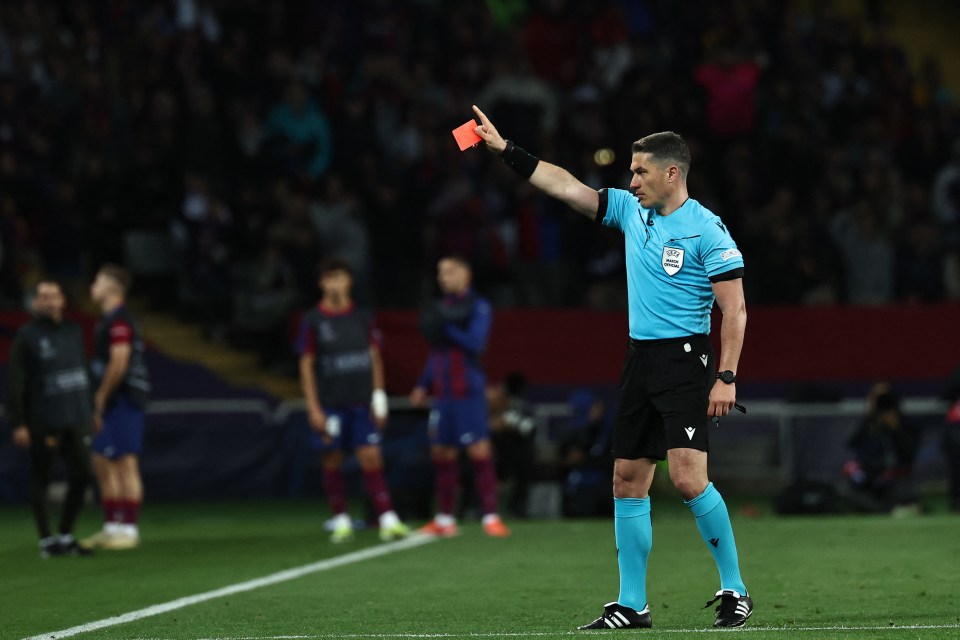 Istvan Kovacs, who will referee at Euro 2024, was blasted by Xavi after sending the ex-Barcelona coach off in the Champions League earlier this season