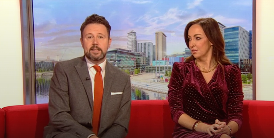 BBC Breakfast's Jon Kay and Sally Nugent paid a poignant tribute to sporting legend Doddie Weir after his death aged 52