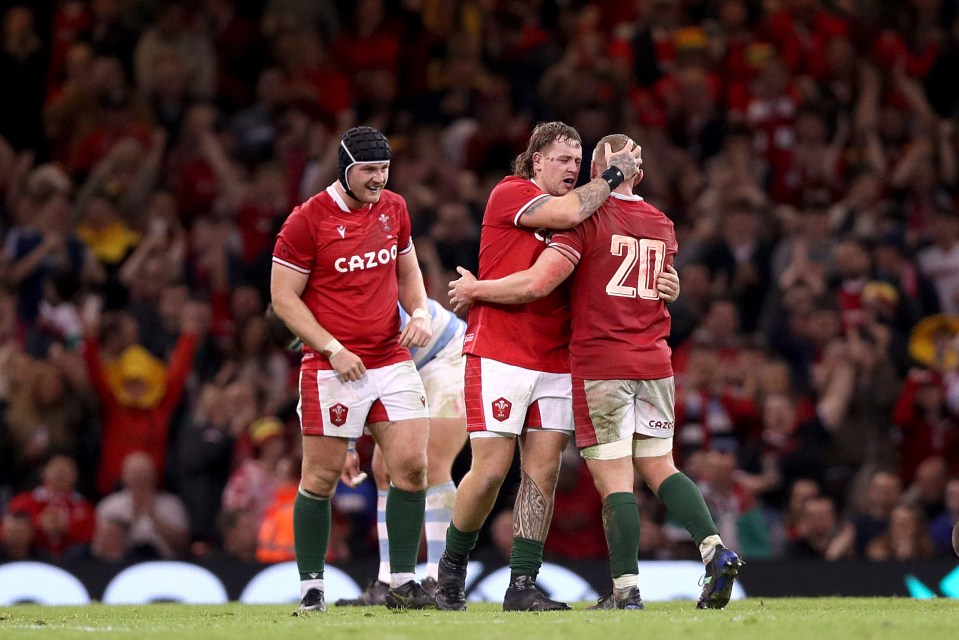 Wales recovered from their defeat against New Zealand with victory over Argentina.