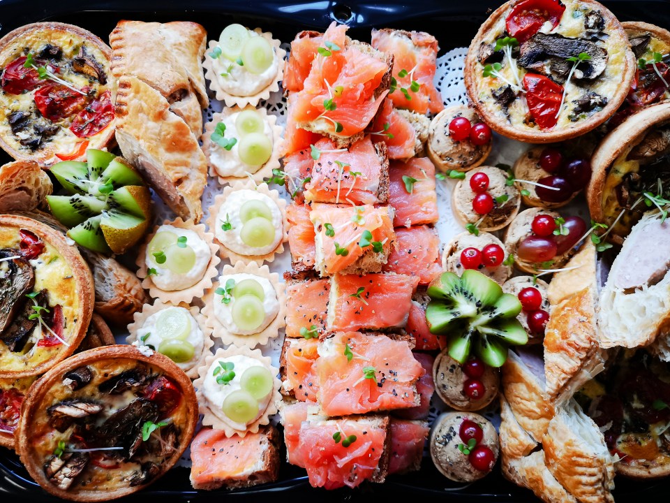 Five great tips for serving quick and cheap canapes at your Christmas party