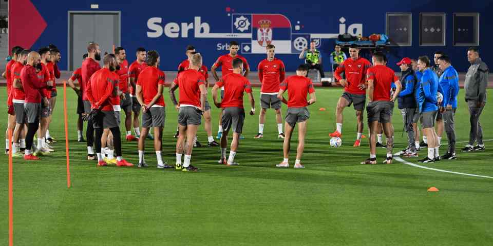 Serbia have also trained at the Al Arabi Sports Club