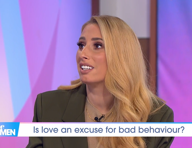 Stacey Solomon has opened up about her views on Matt Hancock's stint in the jungle