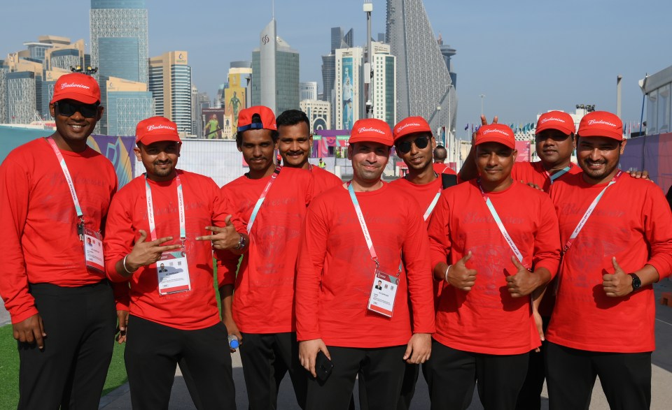 Beer stand employees will only find work at the official Fan Festival