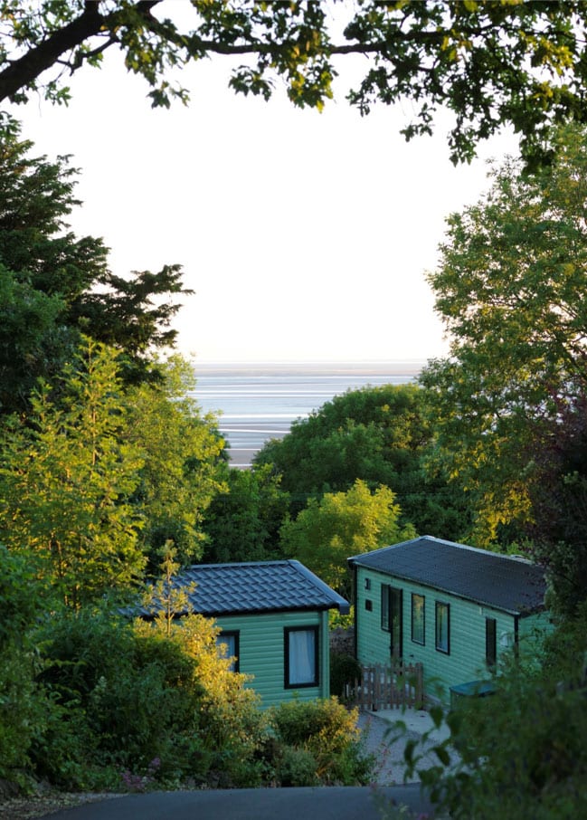 Silverdale is situated in an area of natural beauty and overlooks Morecambe Bay