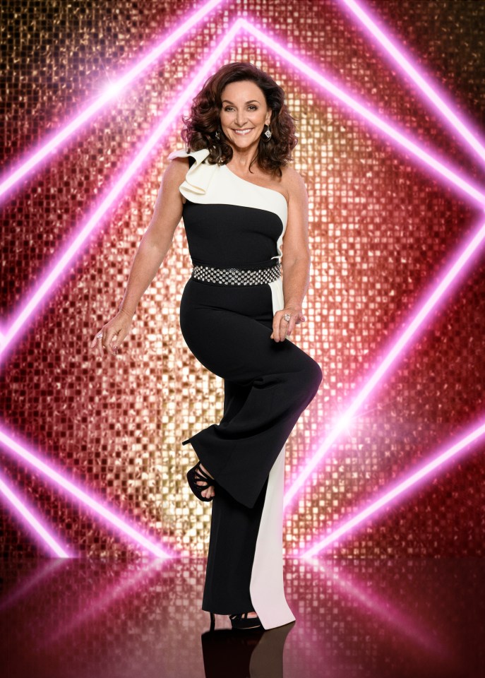 Shirley Ballas posted the throwback to her Instagram fans