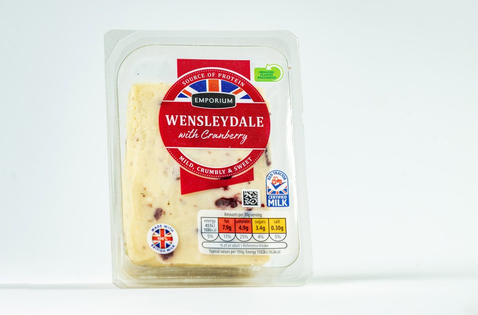 Aldi's cheese came last in our test