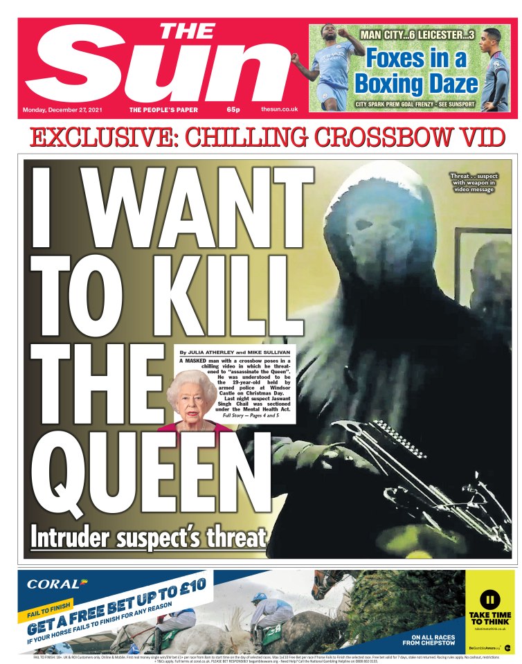 The Sun exclusively revealed the intruder at Windsor Castle last year