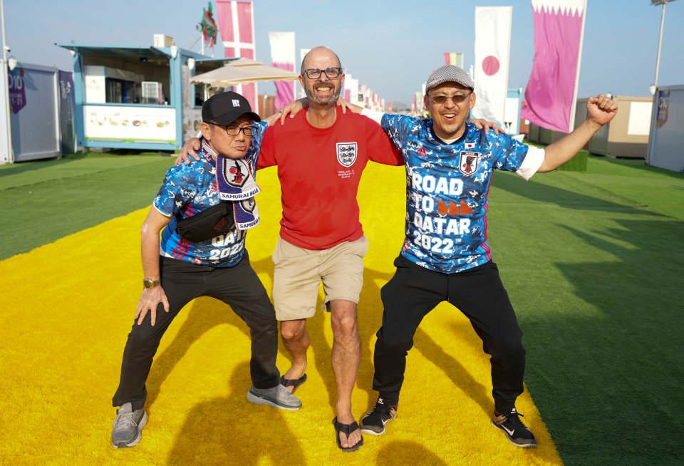 Japanese fans at the box village, Naota Endo and Daisuke Kusaba, were also unimpressed