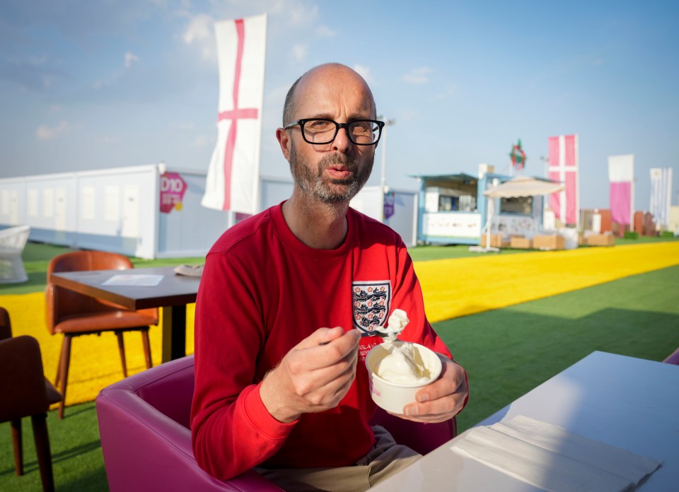 At least there was ice cream to help you cool off