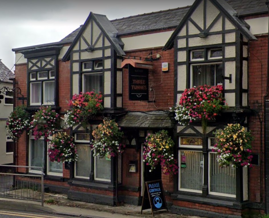 The Three Tunnes pub in Hazel Grove, Stockport, where the group pulled beat the near impossible odds