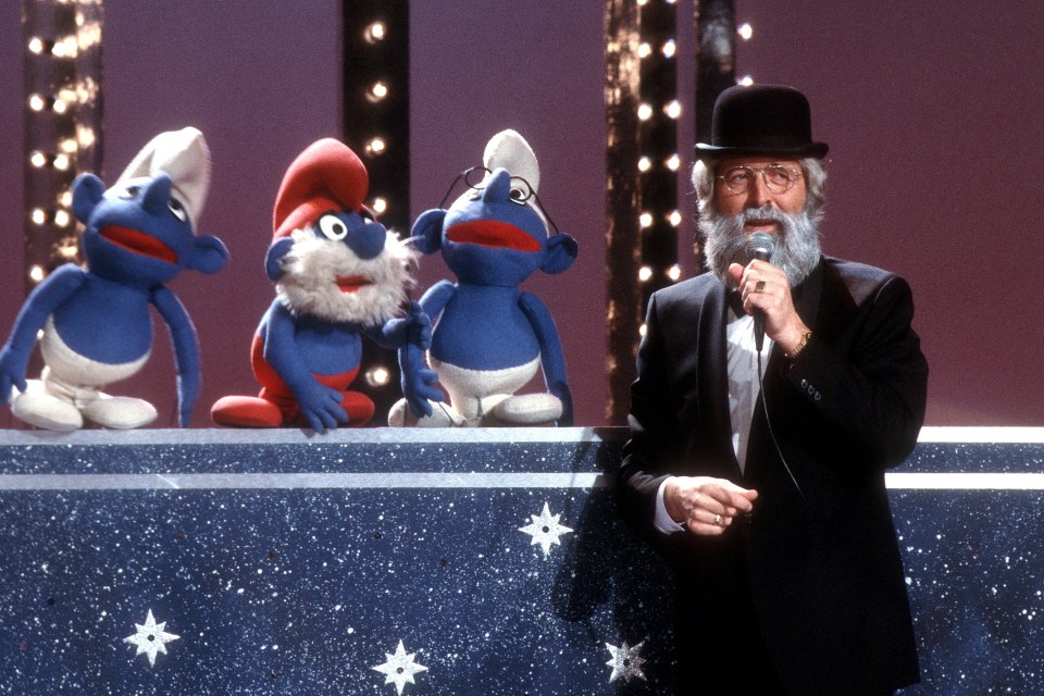 Kartner's Smurf album was also a big hit around the world