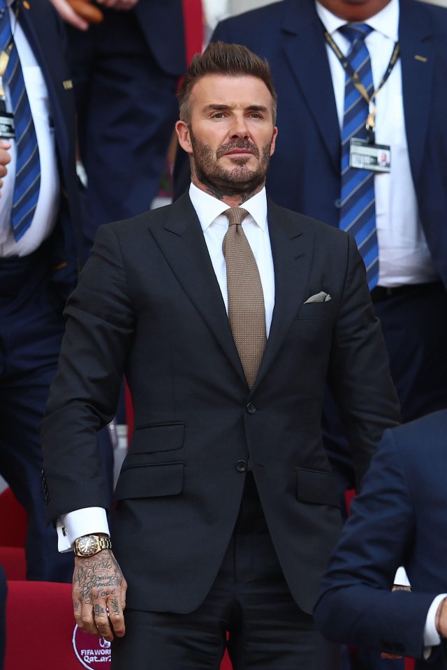 David Beckham attended the school before Kane, and was part of his inspiration