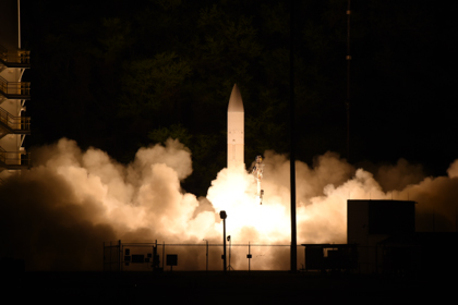 A test launch of the Conventional Prompt Strike hypersonic missile in March 2020