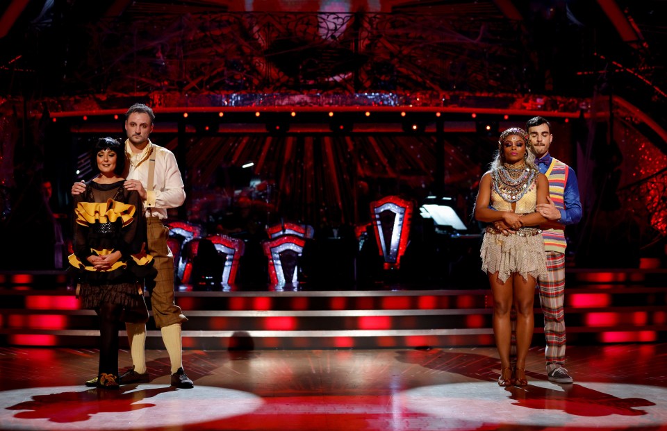 Fleur and Vito were later voted through to the next show by the four judges — who gave the axe to EastEnder James Bye