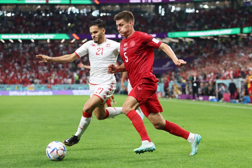 Denmark and Tunisia played out a drab draw in Al Rayyan