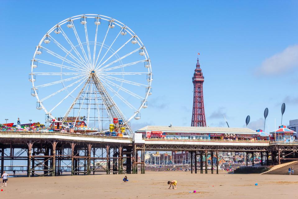 The Pleasure Beach still attracts plenty of visitors