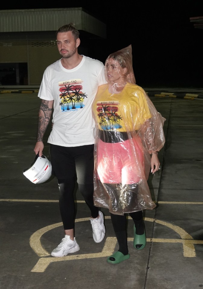 The couple have been holidaying in Thailand