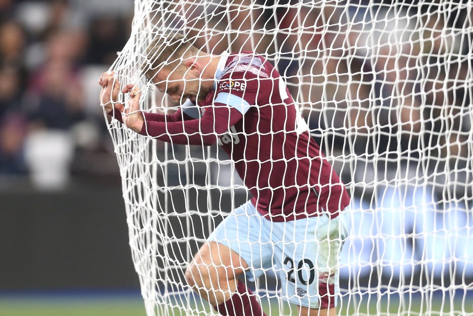 He has not found his best form for the Hammers this season