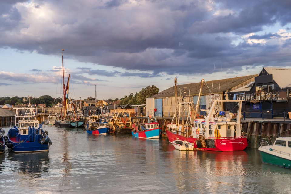 Whitstable ion the Kent coast clearly has a lot of charm for Mia