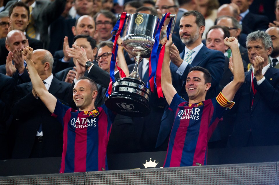 Andres Iniesta and Xavi delivered so much success for Barca together