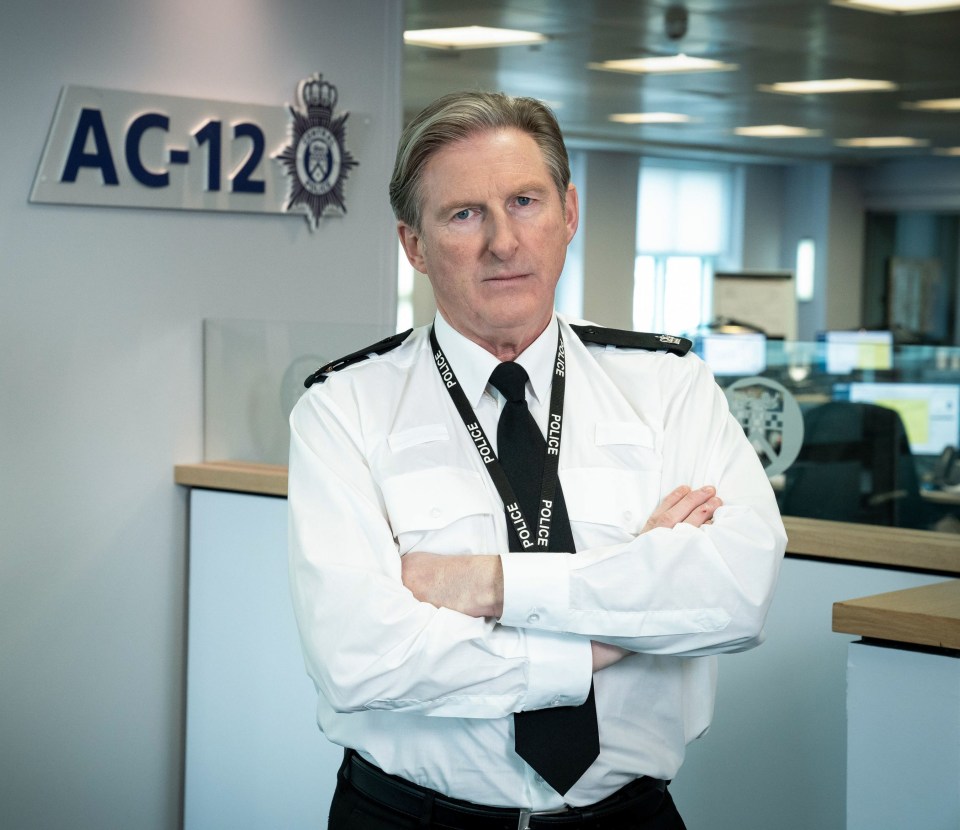 Chief Supt Ted Hastings as played by Adrian Dunbar