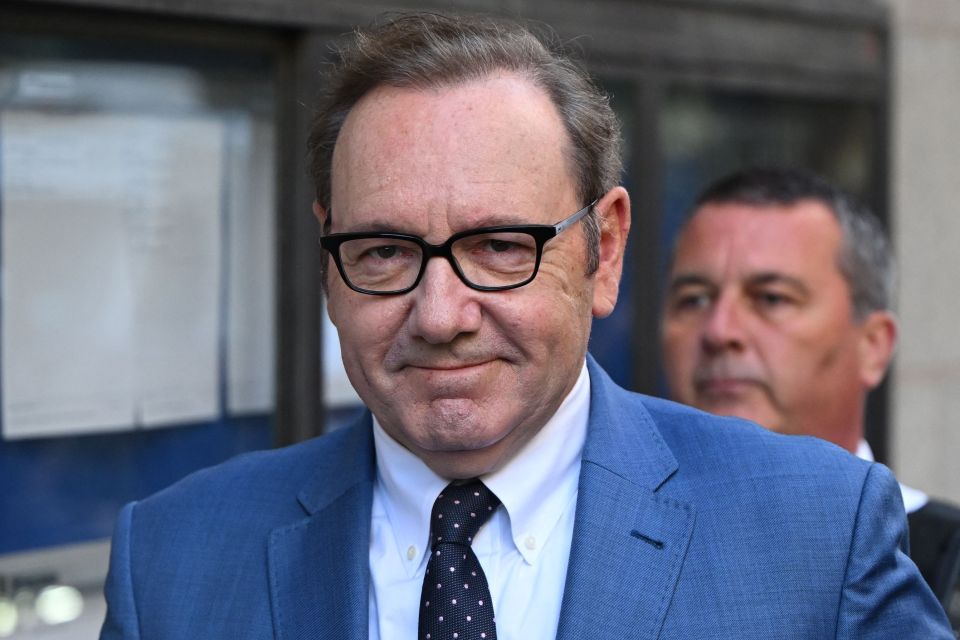 Kevin Spacey, pictured at a previous hearing, is facing 12 charges