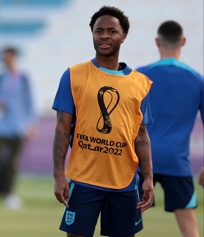 Sterling returned to England training on Friday after jetting to the UK to be with his family following a burglary at his home