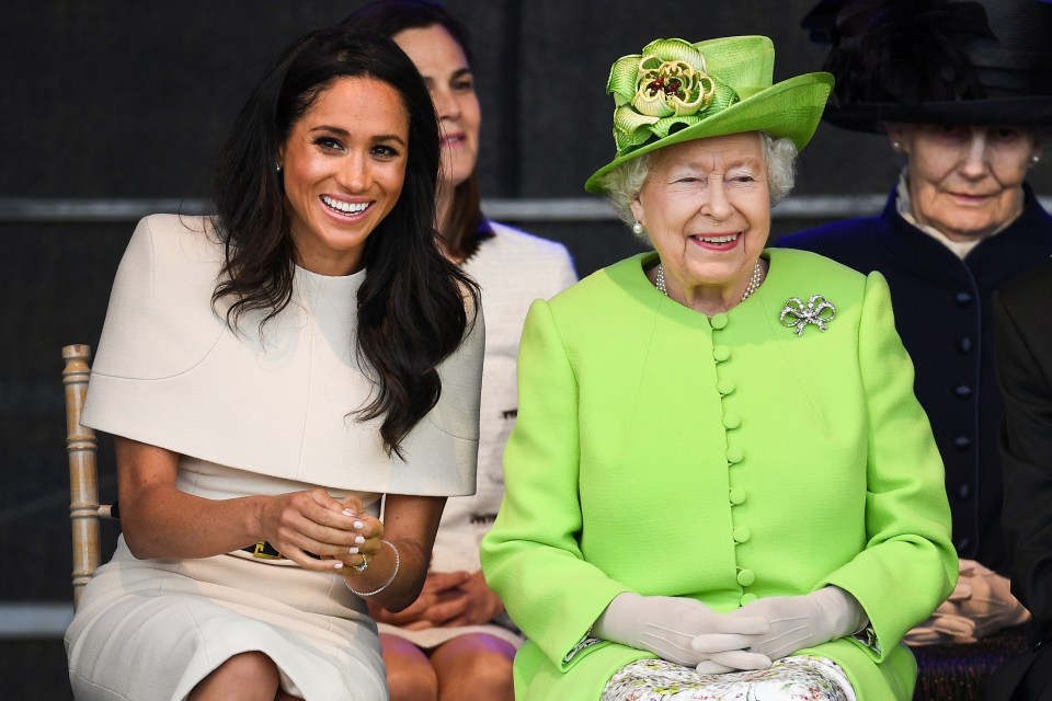 However, Meghan had claimed last year that she still called the Queen 'just to check in'