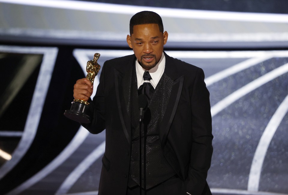 Will lost his temper at the Oscars and slapped host Chris Rock in remarkable scenes