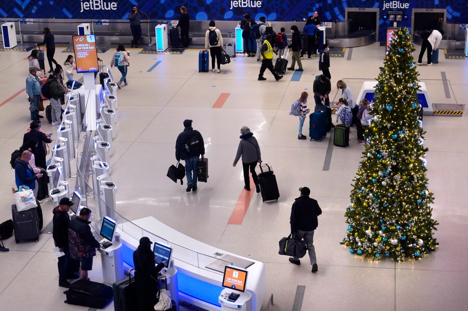 Some festive items can cause delays at airport security, including presents and sauces