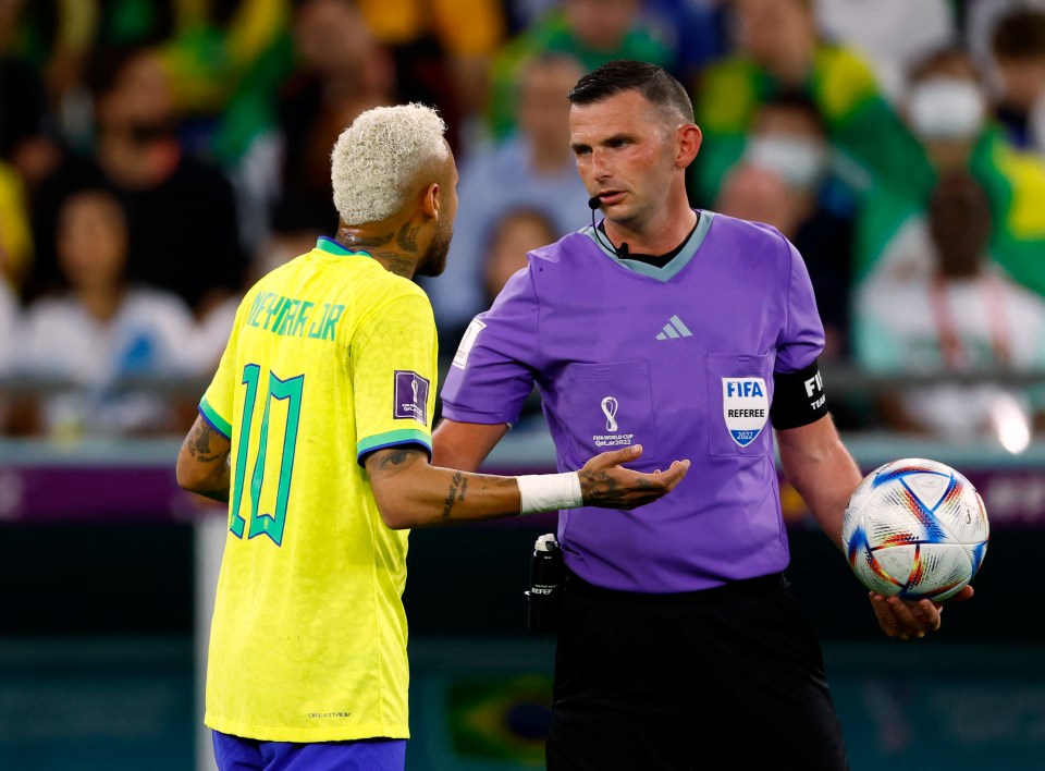 Michael Oliver is reported to have been sent home from Qatar