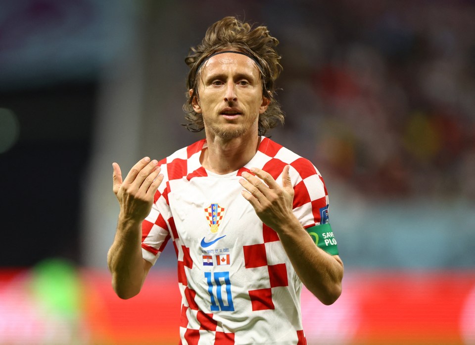 Luke Modric is just one big-name star to use the app to monitor his performance