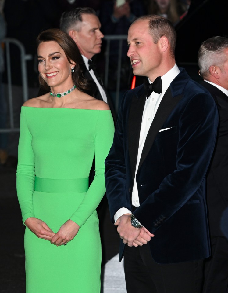 Kate wore a dress rented from Solace London for just £74