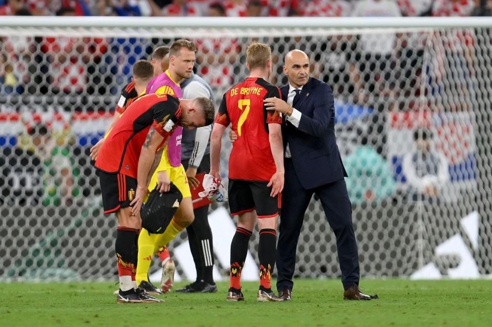 Roberto Martinez quit as Belgium boss after the World Cup