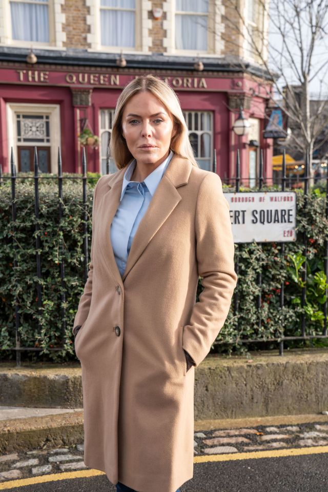 The star recently joined the EastEnders cast