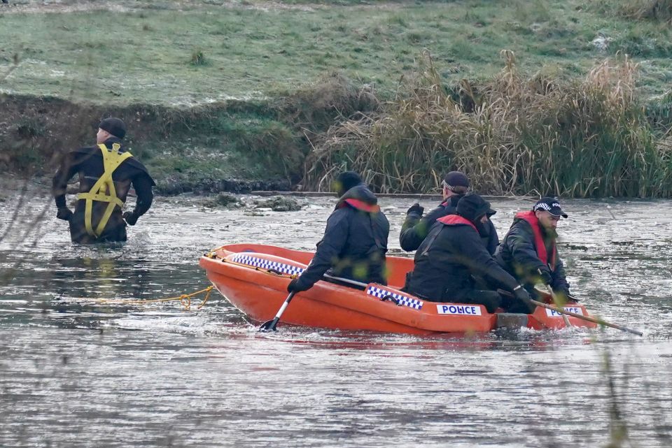 Searches are ongoing at the lake in case of any more victims