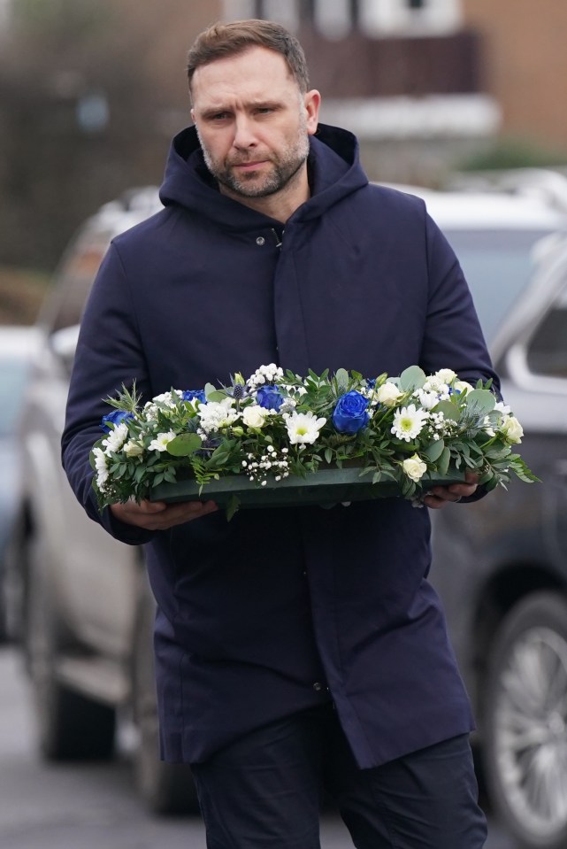 Birmingham  City head coach John Eustace came to pay his respects today