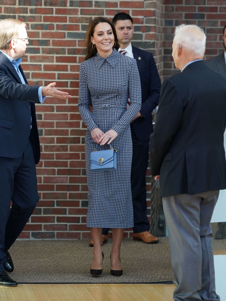 The Princess of Wales during an earlier visit to the Center on the Developing Child at Harvard University