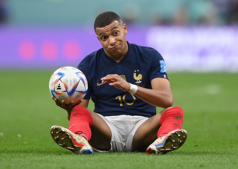 Kylian Mbappe had a quiet game against England but France still progressed