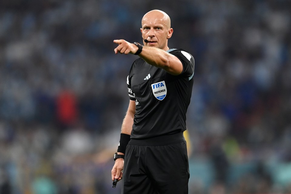 World Cup final ref Szymon Marciniak was forced to step back from officiating with a heart condition