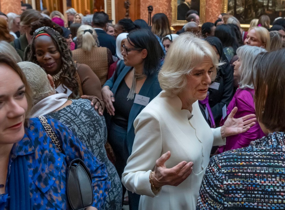 Ngozi Fulani attended a reception held by Queen Consort Camilla