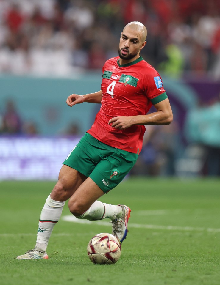 Sofyan Amrabat has impressed for Morocco at the World Cup