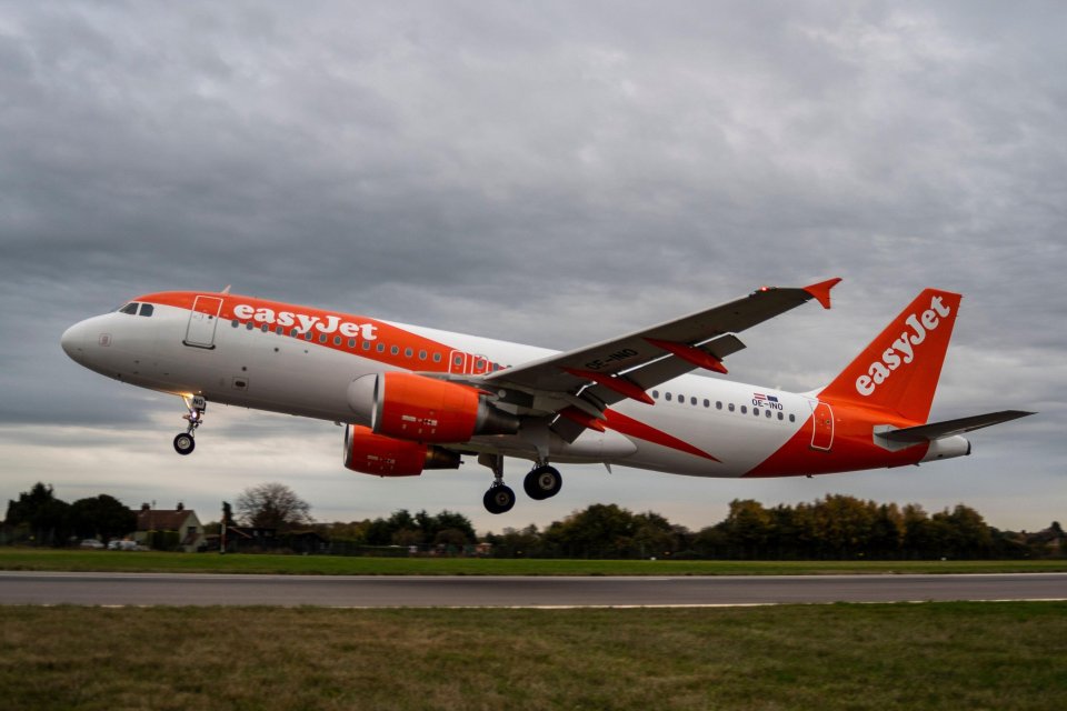 Two flights attendants were left bloodied after a passenger beat them up on an easyJet plane