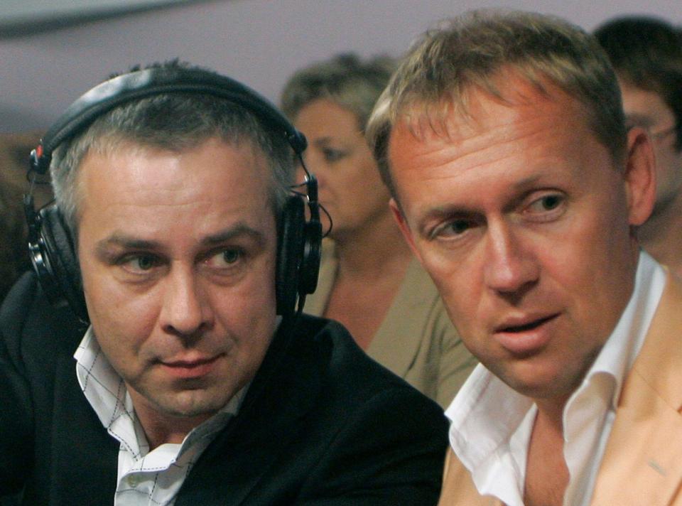 Ex-KGB agents Lugovoy, right, and Kovtun were responsible for Alexander's death